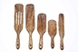 ξύλινα μπαμπού σπιρτούκια εργαλεία μαγειρικής σκεύη σετ από 5 κομμάτια