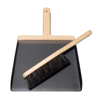 Ξύλινο Dustpan λαβών και καθορισμένος πίνακας σκουπών που καθαρίζει 28*18 * 4.5cm