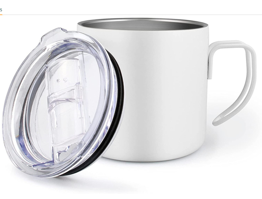 8 Oz διπλή περιτοιχισμένη μονωμένη κούπα ταξιδιού καφέ φλυτζανιών/ανοξείδωτο με το καπάκι