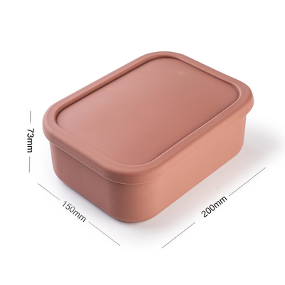 Αδιάβροχο πλυντήριο πιάτων από σιλικόνη Bento Box Χρηματοκιβώτιο Πλυντήριο πιάτων με καταψύκτη μικροκυμάτων για παιδιά ενήλικες