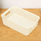 Αντίκτυπος - ανθεκτικό βιώσιμο υφαμένο πλαστικό καλάθι αποθήκευσης για την κουζίνα λουτρών