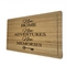 Συνήθειας χαραγμένος λογότυπο κουζινών ξύλινος τεμαχίζοντας πίνακας πινάκων μπαμπού ξύλινος τέμνων