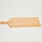 Κουπί φλούδας πιτσών και ξύλινος τέμνων πίνακας με τη λαβή, 1.5cm παχύ
