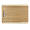 Προσαρμοσμένο μέγεθος 33x23x1.8cm ξύλινος τεμαχίζοντας τέμνων πίνακας φραγμών χασάπηδων μπαμπού σύνολο 2 κομματιού
