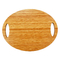 Οβάλ μανιτάρι από στερεό ξύλο ελαφρύ βάρος για φαγητό