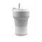 550ml πτυσσόμενο φλυτζάνι BPA καφέ κουπών ταξιδιού γυαλιού κατανάλωσης σιλικόνης ελεύθερο